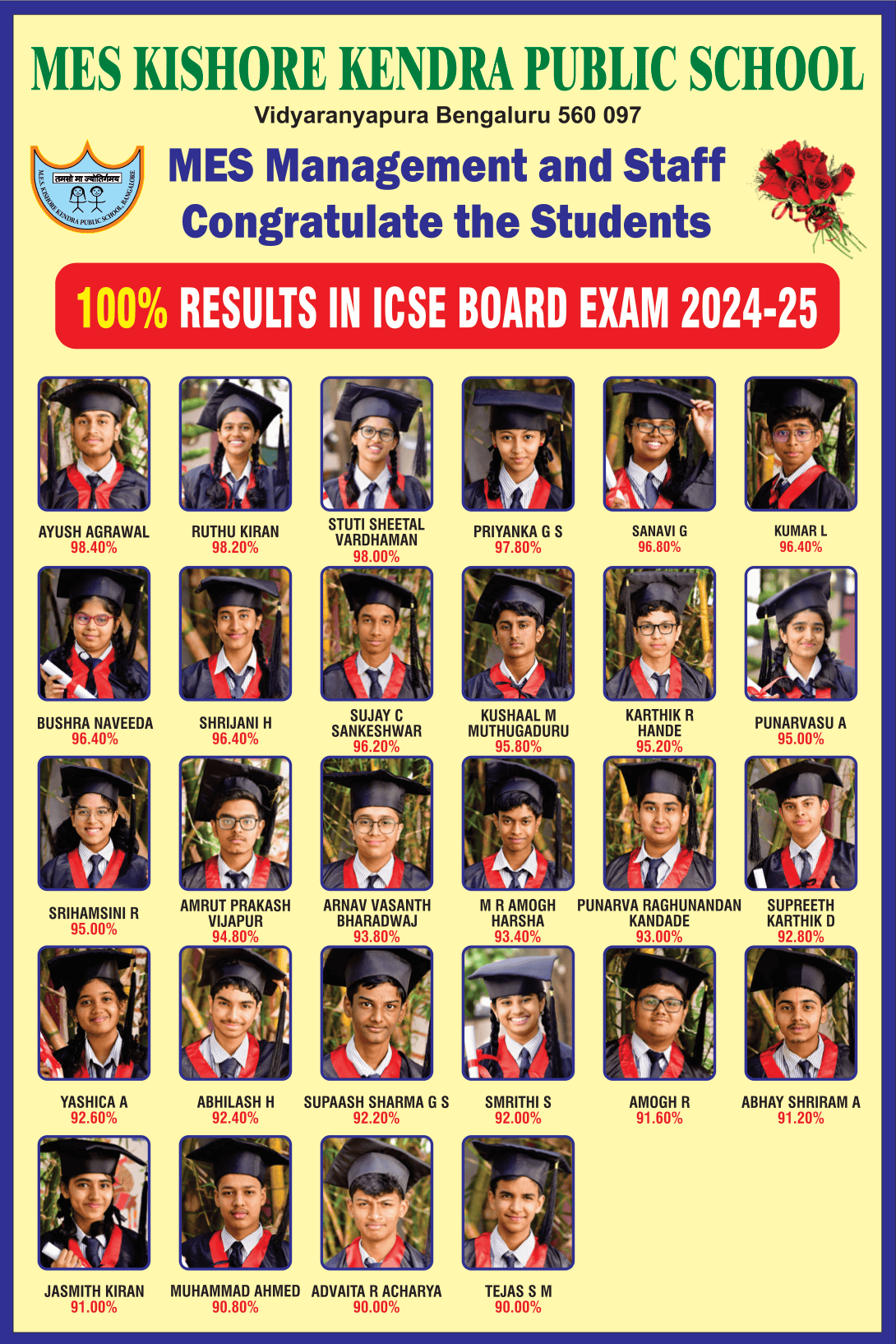 MES Kishore Kendra Public School